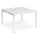 Adapt 1200mm Deep Sliding Top Double Starter Bench Desk